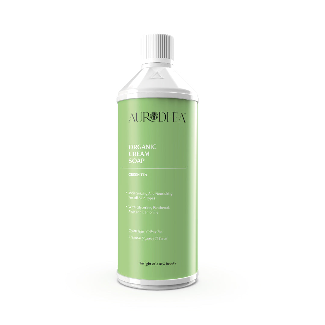 Crema di sapone al tè verde - 1000 ml