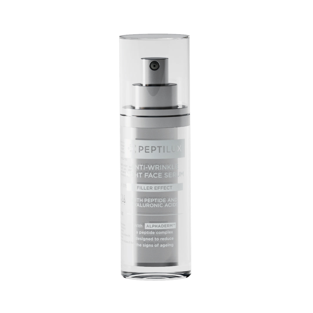 Peptilux - Siero viso notte antirughe “effetto filler” con ALPHADERM™ - 30 ml
