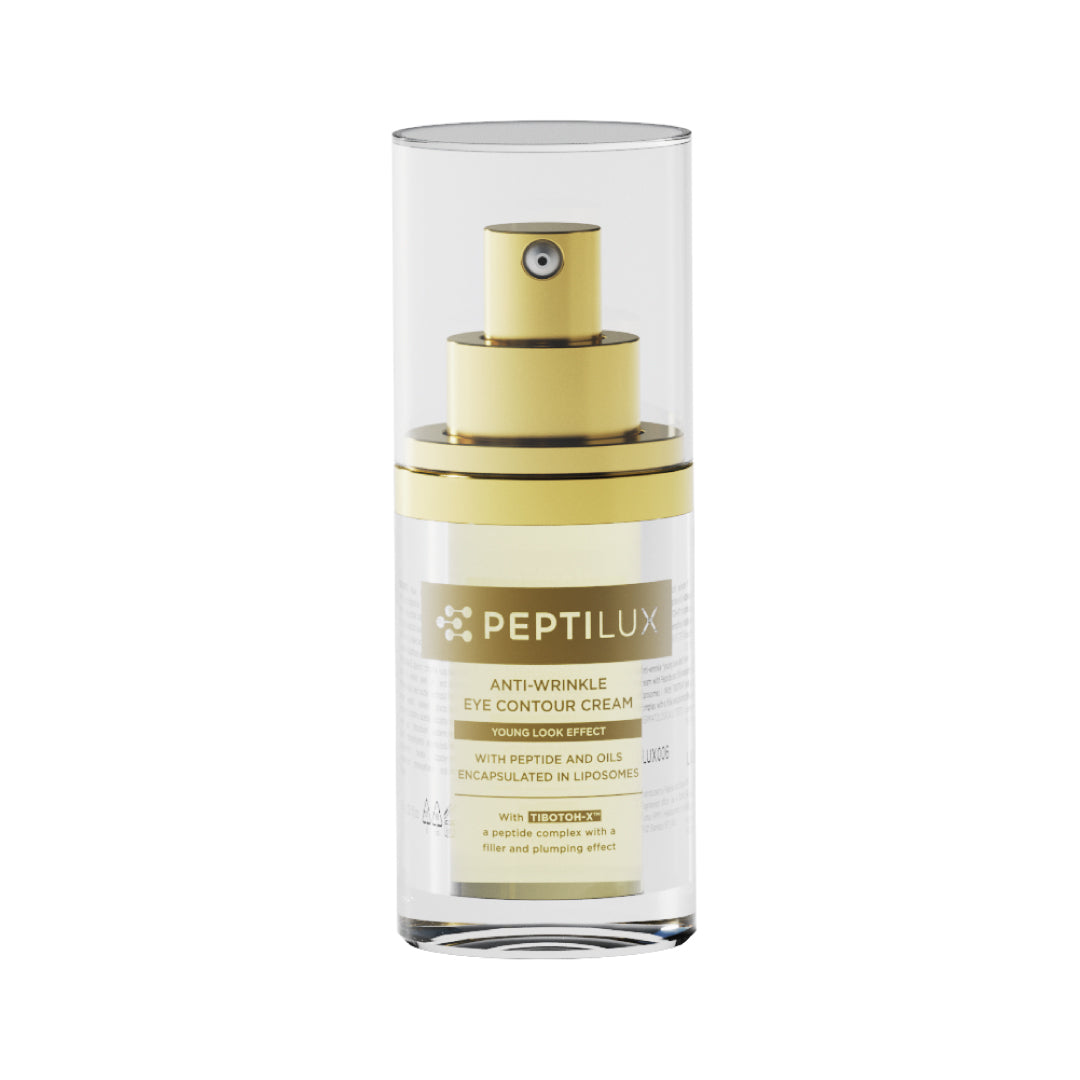 Peptilux - Contorno occhi antirughe “effetto young look” con TIBOTOH-X™ - 15 ml