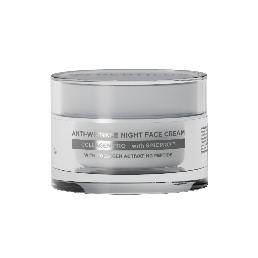 Peptilux - Crema viso notte antirughe “Collagen Pro” con SINCPRO™ - 50 ml