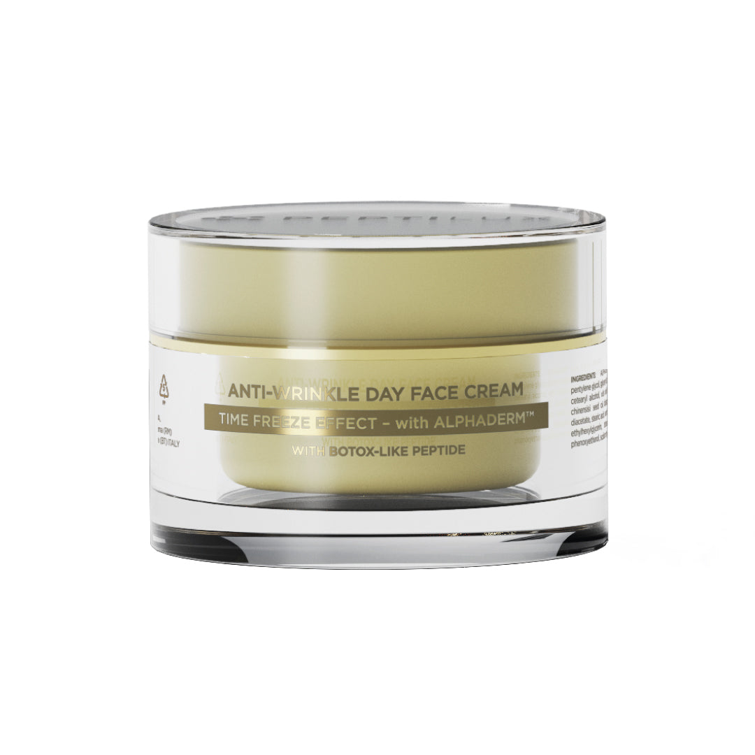 Peptilux - Crema giorno antirughe per il viso “effetto time freeze” - con ALPHADERM™ - 50 ml
