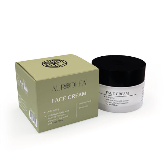 Crema viso antietà alla bava di lumaca - 50 ml