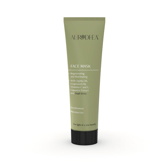 Maschera viso illuminante e schiarente alla bava di lumaca e vitamina C - 50 ml